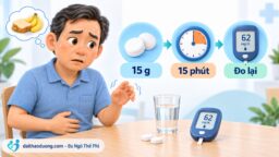 Quy tắc 15-15 trong xử trí hạ đường huyết