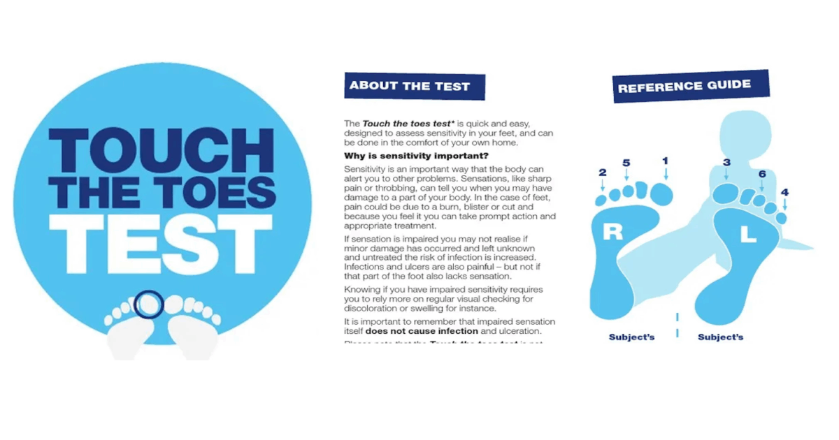 Hướng dẫn khám cảm giác chạm nhẹ light touch phát hiện mất cảm giác bảo vệ bàn chân ở người tiểu đường