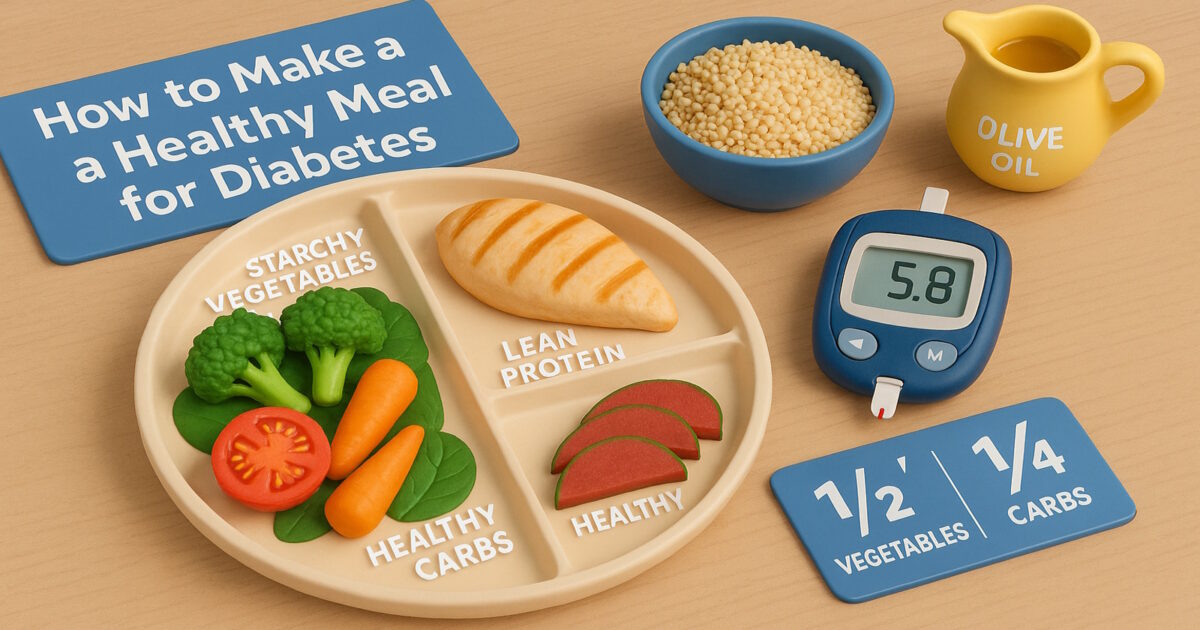 Bữa ăn lành mạnh cho người tiểu đường