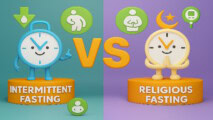 So sánh nhịn ăn gián đoạn và tôn giáo