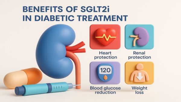 Lợi ích SGLT2i trong điều trị tiểu đường