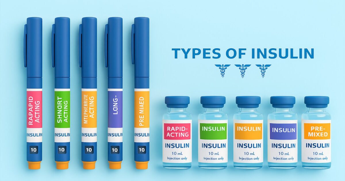 Insulin các loại dành cho điều trị đái tháo đường, thuốc tiêm insulin nhanh, chậm, pha trộn, và insulin dài hạn phù hợp với bệnh nhân diabetes.