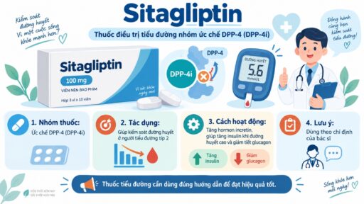 Nhóm thuốc ức chế DDP4 Sitagliptin