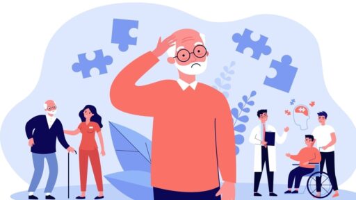 Người cao tuổi gặp khó khăn trí nhớ, nhận chăm sóc