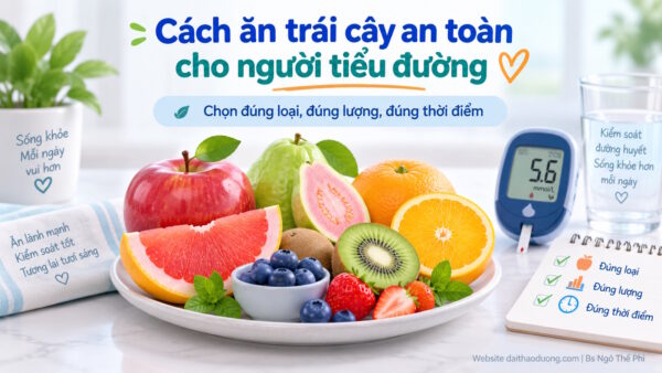 Hướng dẫn ăn trái cây cho người tiểu đường
