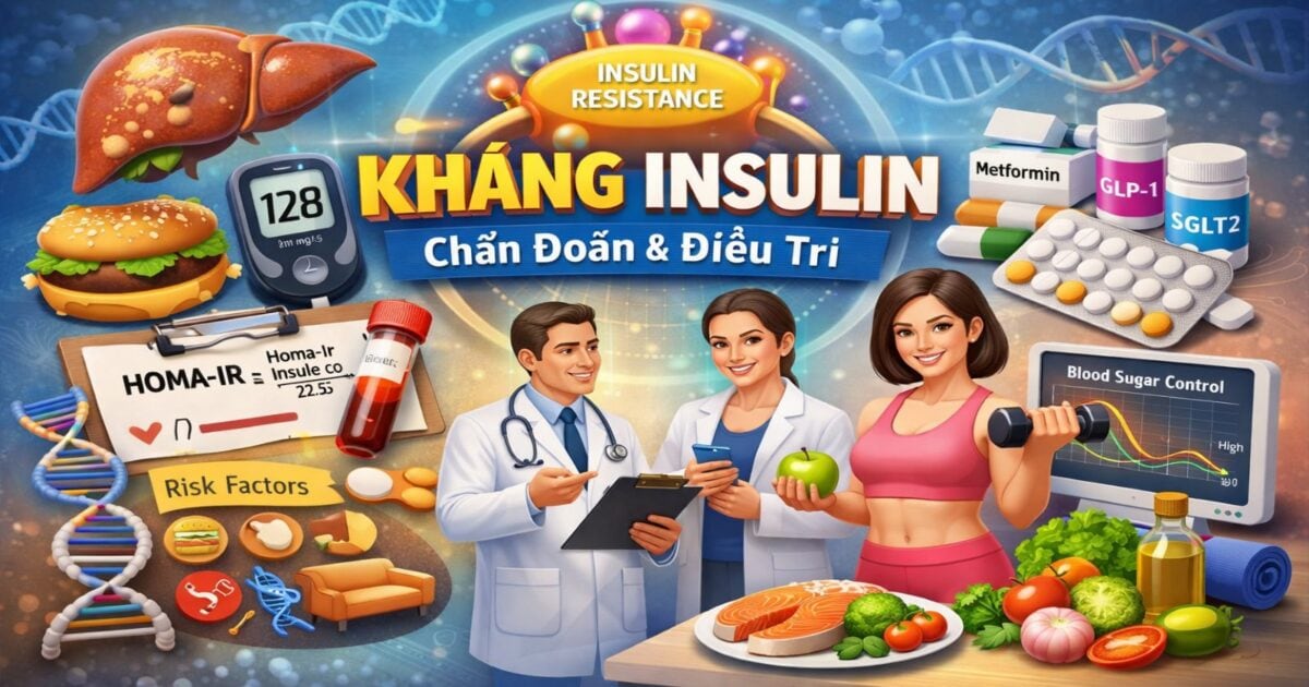 Chẩn đoán và điều trị đề kháng insulin