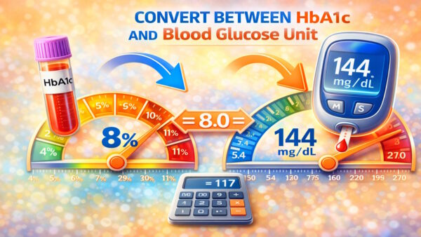 Chuyển đổi giữa đo HbA1c và đường huyết