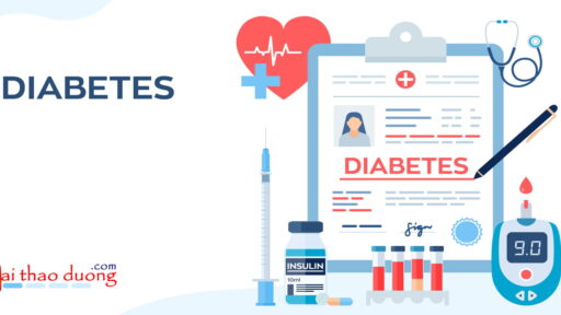 Tài liệu thông tin và dụng cụ về bệnh tiểu đường.