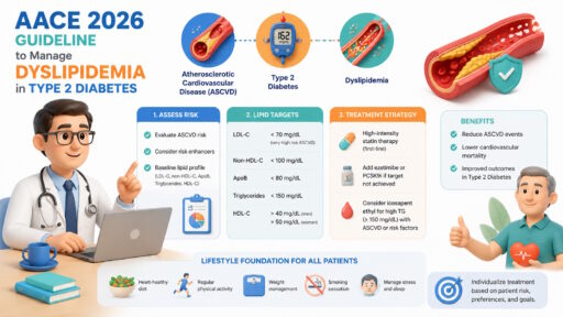 Hướng dẫn điều trị Rối loạn mỡ máu trên bệnh nhân đái tháo đường type 2 theo AACE 2026