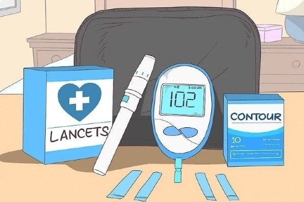 Bộ máy đo đường huyết cá nhân sử dụng tại nhà