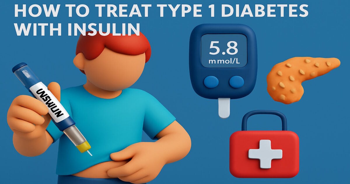 How to Treat Type 1 Diabetes by Insulin- Cách sử dụng insulin trong điều trị đái tháo đường type 1