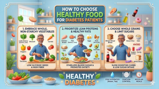 Chọn thực phẩm lành mạnh cho bệnh tiểu đường