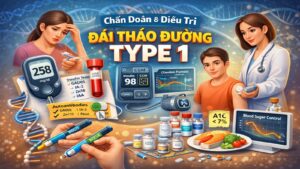 Chẩn đoán điều trị đái tháo đường type 1