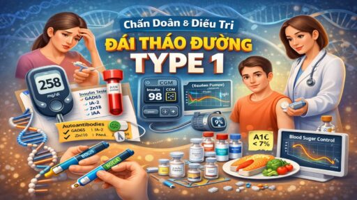 Chẩn đoán điều trị đái tháo đường type 1