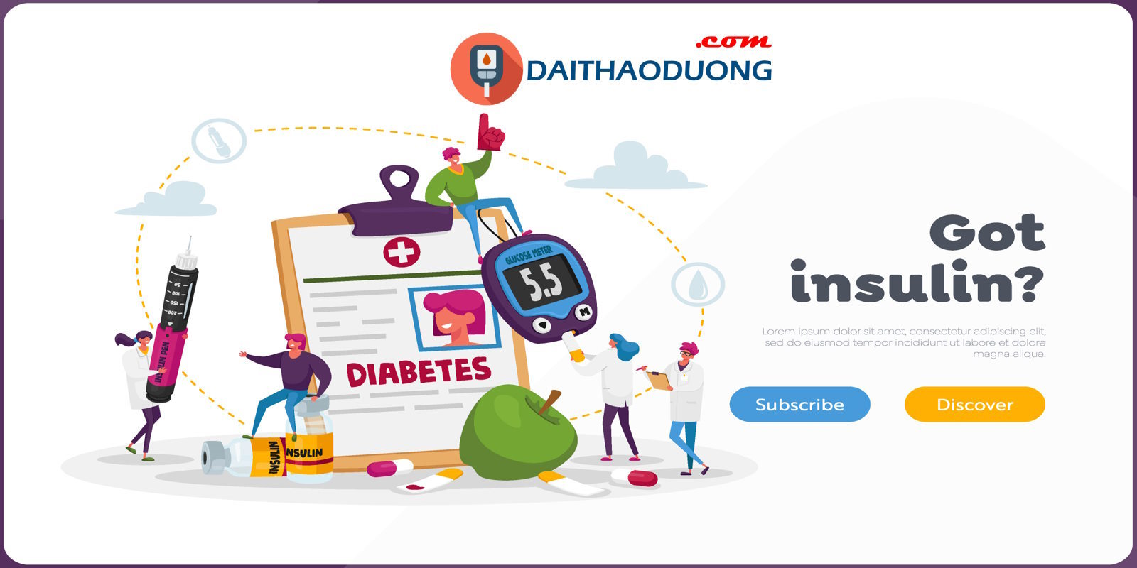 Hình ảnh về bệnh tiểu đường và insulin