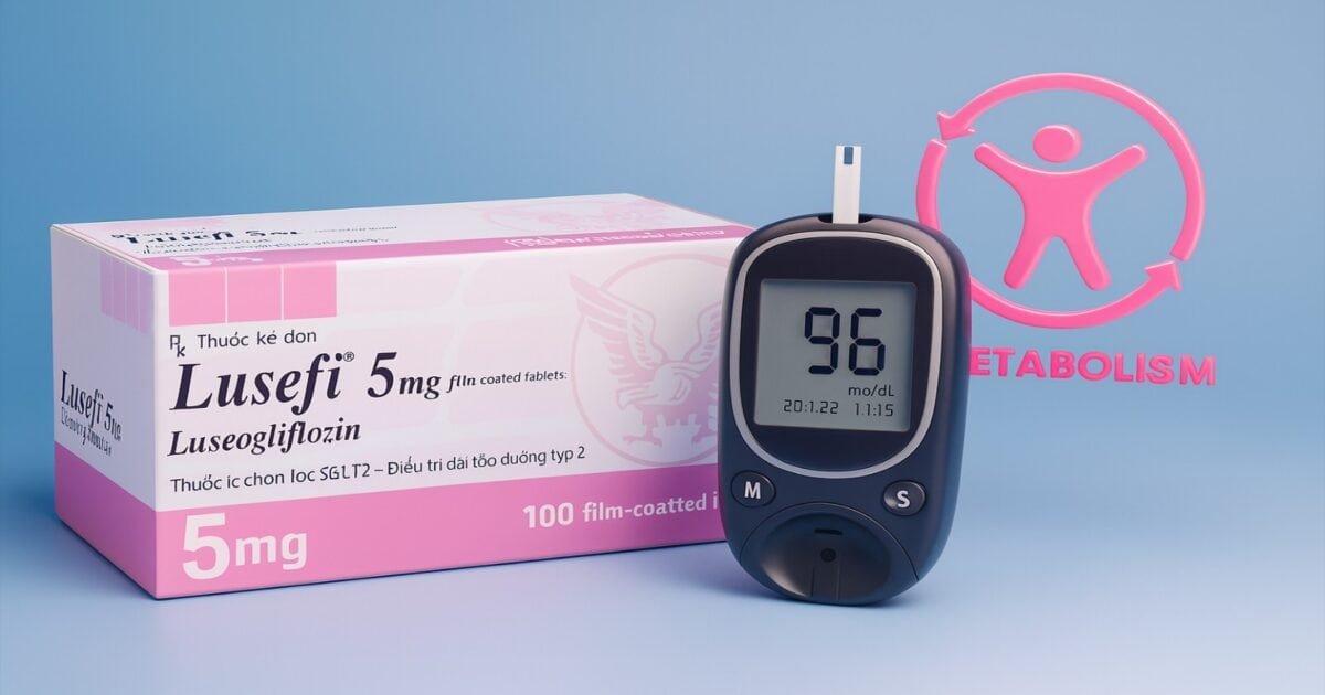 Thuốc Lusefi trong điều trị đái tháo đường type 2