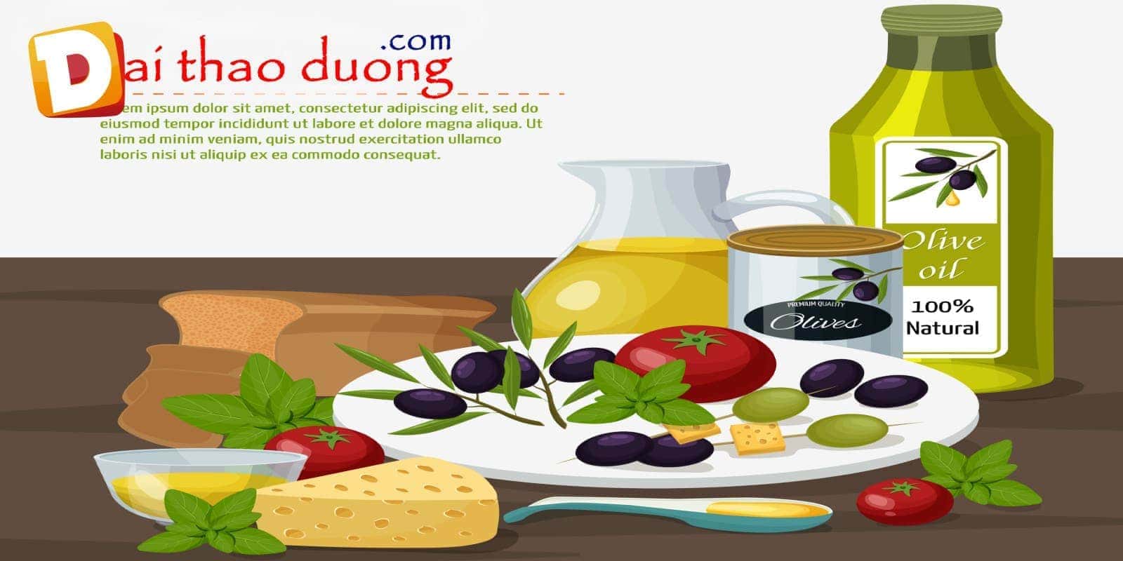 Kiểu ăn địa trung hài:Thực phẩm người tiểu đường nên ăn