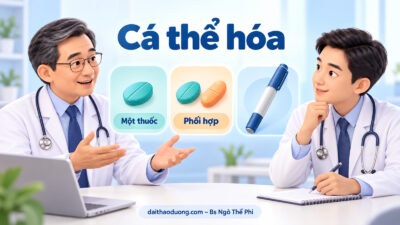 Thảo luận về việc lựa chọn phối hợp thuốc trong điều trị đái tháo đường ngay từ đầu
