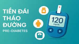 Tiền đái tháo đường là tình trạng đường huyết cao hơn bình thường nhưng chư =a đủ để chẩn đoán đái tháo đường