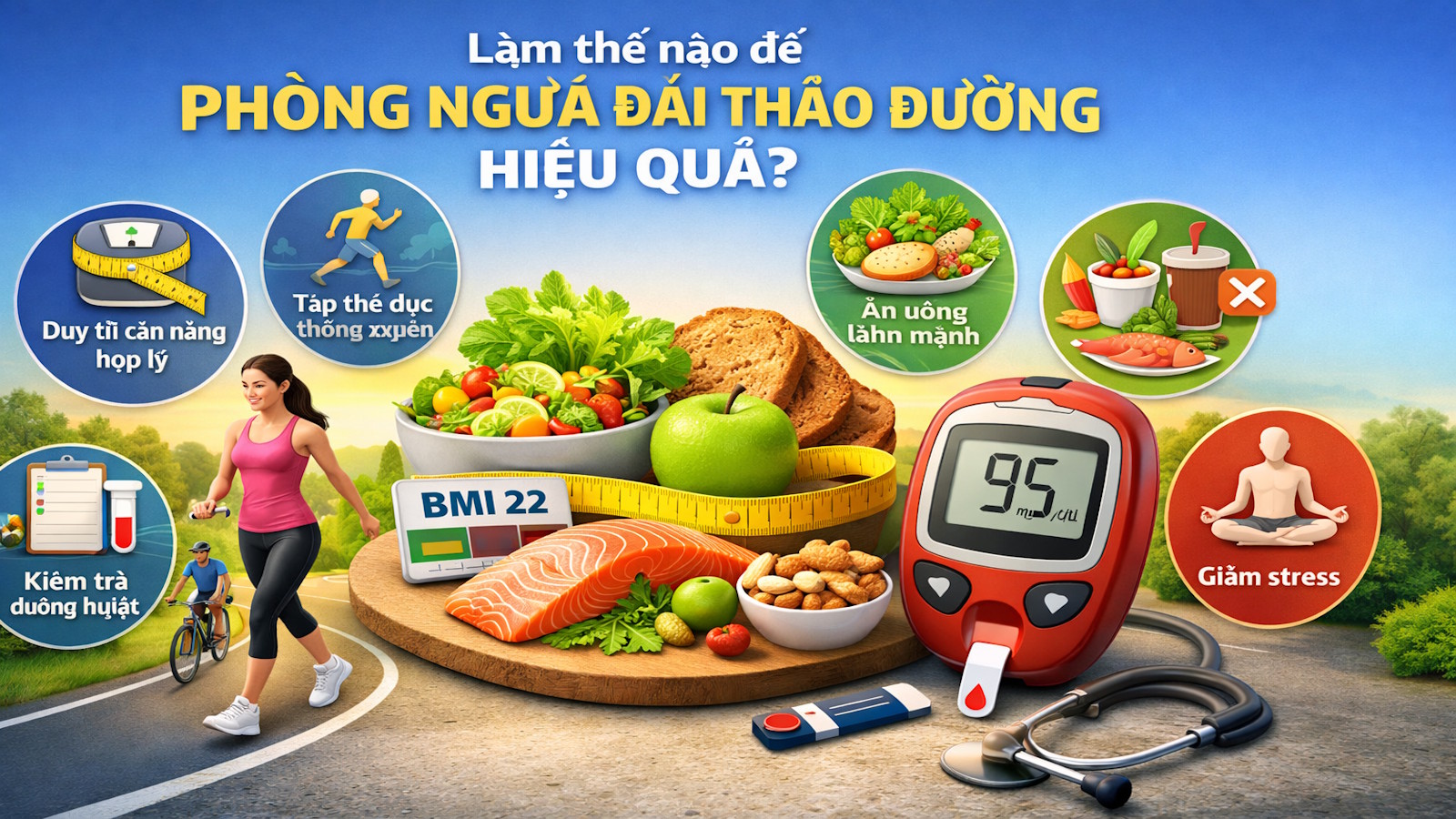 Phòng ngừa đái tháo đường hiệu quả