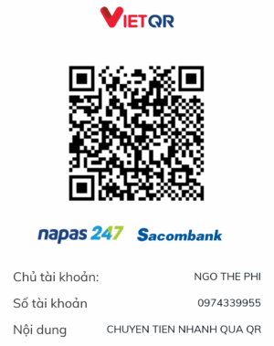 MÃ chuyển khoản thanh toán online