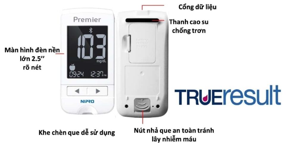 Máy đo đường huyết cá nhân True Result
