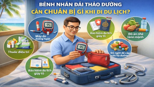 Chuẩn bị du lịch cho bệnh nhân đái tháo đường
