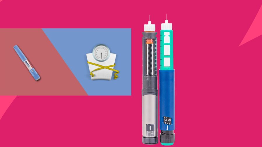 Bút tiêm insulin và cân đo sức khỏe
