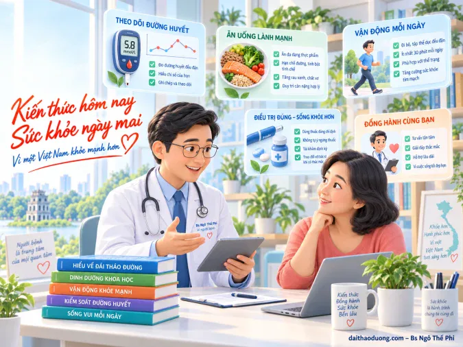 Kiến thức và Hướng dẫn thực hành về bệnh Tiểu đường