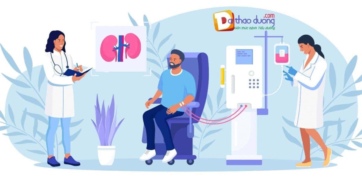 Điều trị suy thận giai đoạn cuối do đái tháo đường