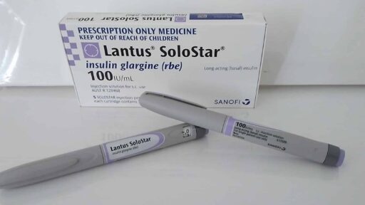 Bút tiêm insulin Lantus SoloStar và hộp đựng